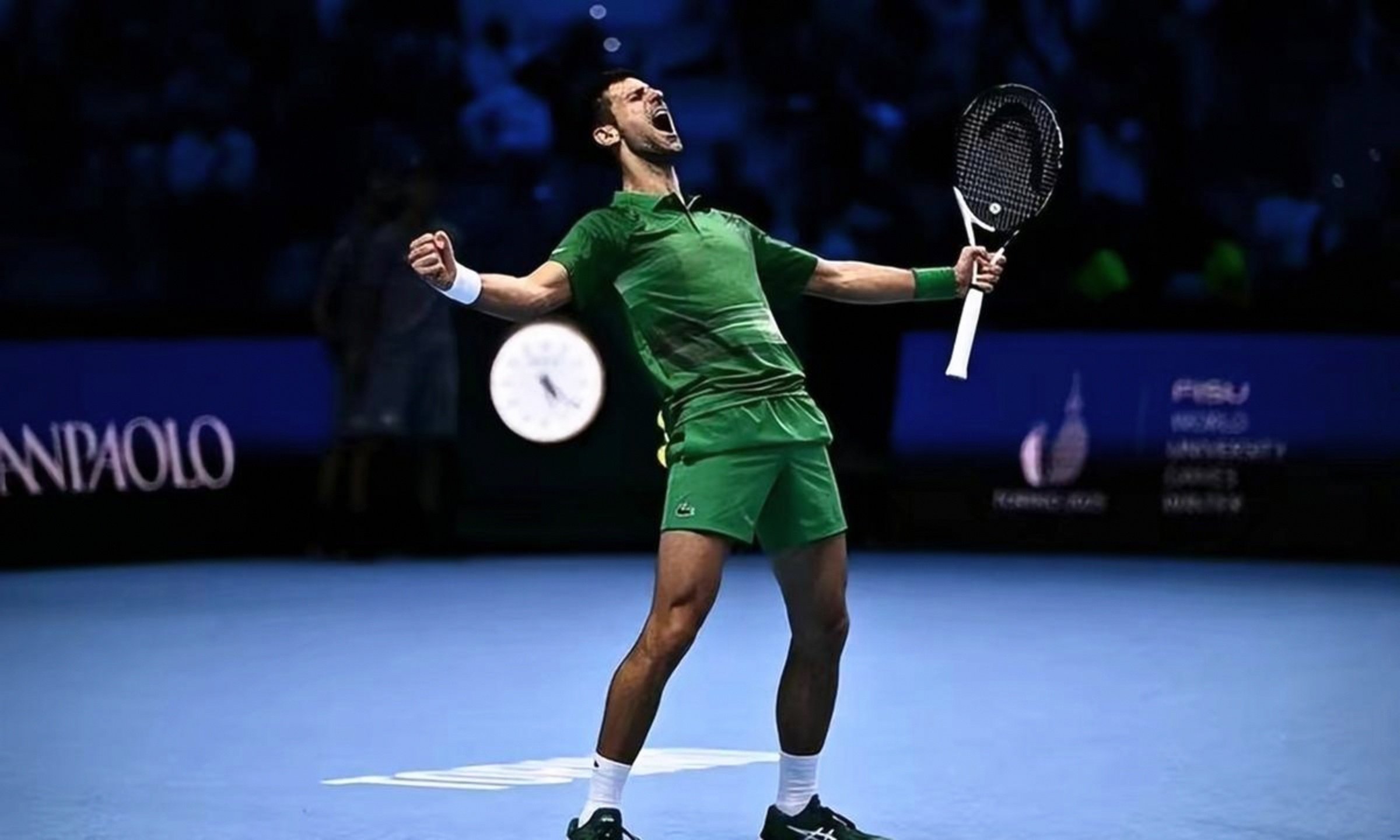 包含温网完胜美网，德约科维奇统治全场的词条